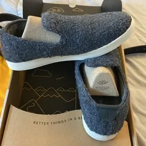 Mens 10 Natural Grey Wool Lounger Fluff Men main image 4